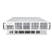 Imagen del Fortinet FortiGate-4201F con 8 ranuras QSFP28 100GE/40GE y 18 ranuras SFP28 25GE/10GE, SKU FG-4201F