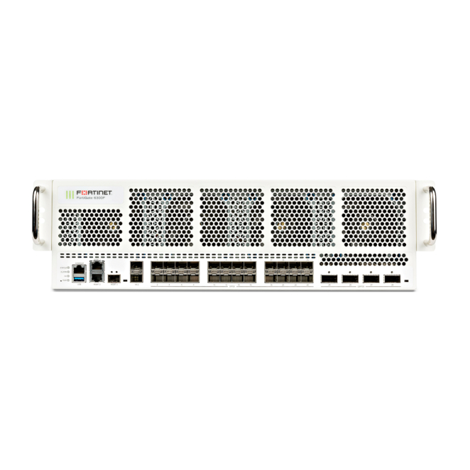 FortiGate 6301F Firewall con FortiCare Premium y FortiGuard Enterprise Protection Imagen del firewall FortiGate-6301F que incluye servicios FortiCare Premium y FortiGuard Enterprise Protection por 36 meses, SKU FG-6301F-BDL-809-36