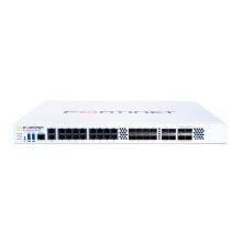 Firewall Fortinet FortiGate-901G con 4 ranuras SFP28 25G, 4 ranuras SFP+ 10GE, 17 puertos GE RJ45, puerto HA 2.5G y almacenamiento SSD de 480GB. SKU: FG-901G.