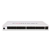 FortiSwitch-248D, switch Layer 2/3 compatible con controlador FortiGate, 48 puertos GE RJ45 y 4 puertos GE SFP. SKU: FS-248D