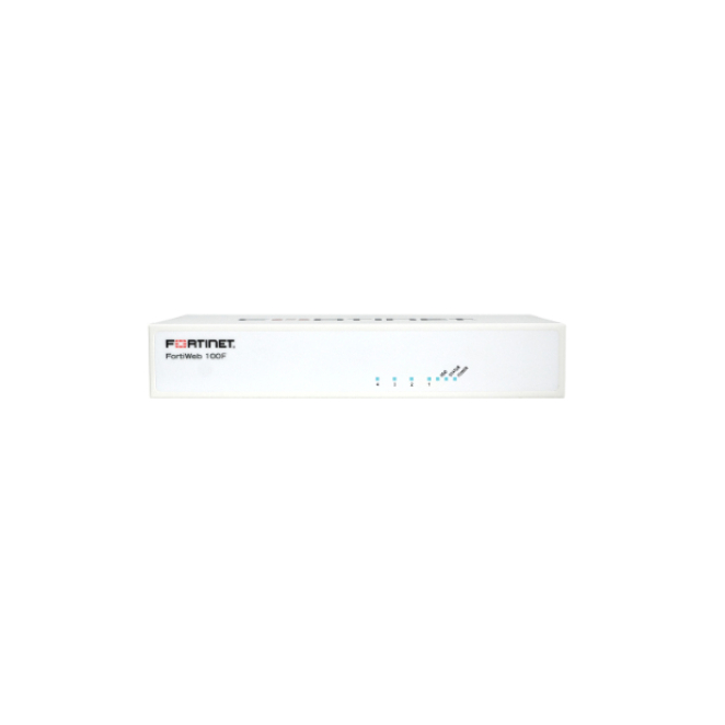 Fortinet FortiWeb 100F cortafuegos (hardware) Escritorio 0,1 Gbit/s 1 Fortinet FortiWeb 100F cortafuegos de escritorio