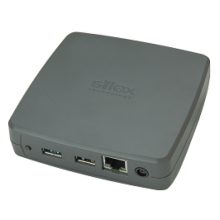 Servidor de impresión Silex DS-700 con conexión Ethernet, modelo E1598, ideal para impresoras y escáneres de alta velocidad