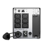 Sistema de alimentación ininterrumpida Fujitsu Smart-UPS de línea interactiva con capacidad de 0,75 kVA y 500 W con 6 salidas AC. SKU: FJT750I.