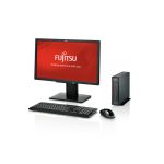 Mini PC Fujitsu ESPRIMO Q558 con Intel Core i3-9100, 8GB DDR4-SDRAM, 256GB SSD, Windows 10 Pro, colar negro y rojo, SKU LKN:Q0558P0013PL