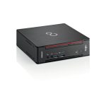 Mini PC Fujitsu ESPRIMO Q558 con Intel Core i3-9100, 8GB DDR4-SDRAM, 256GB SSD, Windows 10 Pro, colar negro y rojo, SKU LKN:Q0558P0013PL