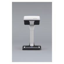 Ricoh ScanSnap SV600, escáner de captura aérea con resolución de 285 x 218 DPI, tamaño A3, en colores negro y blanco. SKU: PA03641-B301