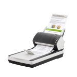 Escáner Ricoh fi-7240, plano y alimentador automático de documentos ADF, 600 x 600 DPI, A4, en colores negro y blanco. SKU: PA03670-B601