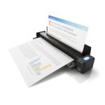 Ricoh ScanSnap iX100 escáner con alimentador continuo de documentos, escáner de alimentación de hojas, resolución de 600 x 600 DPI, tamaño A4, color negro, SKU PA03688-B001