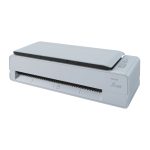 Uso del Ricoh fi-800R, un alimentador automático de documentos y escáner manual con resolución de 600 x 600 DPI para documentos A4, en colores negro y blanco, SKU PA03795-B001