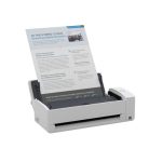 Escáner Ricoh ScanSnap iX1300 con alimentador automático de documentos, resolución de 600 x 600 DPI, tamaño A4, en color blanco. SKU: PA03805-B001.