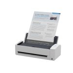 Escáner Ricoh ScanSnap iX1300 con alimentador automático de documentos, resolución de 600 x 600 DPI, tamaño A4, en color blanco. SKU: PA03805-B001.