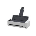 Escáner Ricoh ScanSnap iX1300 con alimentador automático de documentos, resolución de 600 x 600 DPI, tamaño A4, en color blanco. SKU: PA03805-B001.