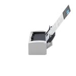 Escáner Ricoh ScanSnap iX1300 con alimentador automático de documentos, resolución de 600 x 600 DPI, tamaño A4, en color blanco. SKU: PA03805-B001.