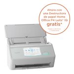 Escáner blanco Ricoh ScanSnap IX2500 con alimentador automático de documentos, resolución 600 x 600 DPI, tamaño A3, SKU PA03860-B101