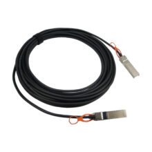 Fujitsu SFP+ Twinax 5m Cable de fibra óptica e InfiniBand S26361-F3989-L105, color negro, ideal para cableado de centros de datos.
