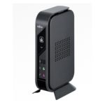 Interruptor KVM Negro modelo Fujitsu S26361-K1322-V1 con múltiples entradas y salidas