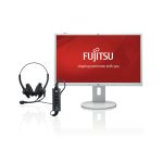 Monitor Fujitsu Displays B22-8 WE LED de 22 pulgadas, resolución 1680x1050 pantallas WSXGA+, color plata SKU S26361-K1653-V140
