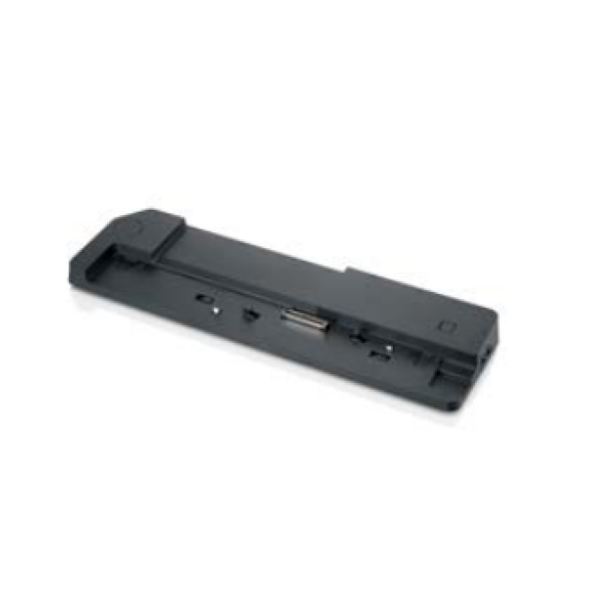 Fujitsu base para portátil y replicador de puertos con acoplamiento negro Base para portátil y replicador de puertos Fujitsu, modelo S26391-F1607-L109, en color negro con acoplamiento