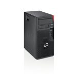 Ordenador de sobremesa Fujitsu ESPRIMO P558 Micro Torre en negro y rojo con procesador Intel Core i5-9400, 8 GB de RAM DDR4, SSD de 512 GB y Windows 10 Pro. SKU VFY:P0558P254SPL
