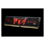 Imagen del módulo de memoria G.Skill Aegis F4-3000C16D-32GISB de 32 GB, compuesto por 2 módulos de 16 GB cada uno y con una velocidad de 3000MHz.