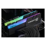 Imagen del módulo de memoria G.Skill Trident Z RGB F4-3200C16D-32GTZRX para AMD, con capacidad de 32 GB (2 x 16 GB) y tecnología DDR4.