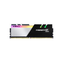 G.Skill Trident Z Neo módulo de memoria con 64 GB en dos módulos de 32 GB cada uno, DDR4 a 3600 MHz. SKU: F4-3600C16D-64GTZN