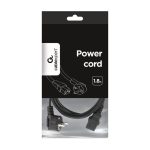 Cable de alimentación Gembird de 1.8 metros con conector C13, SKU PC-186