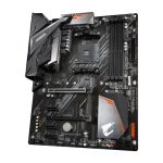 GIGABYTE Placa base A520 AORUS ELITE compatible con procesadores AMD Ryzen serie 5000, VRM digital puro de 5+3 fases, hasta 4733MHz DDR4 OC, PCIe 3.0 x4 M.2, LAN GbE, USB 3.2 Gen2, SKU A520 AORUS ELITE