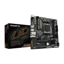 Imagen de la placa base GIGABYTE A620M H, cuenta con VRM digital de 5+2+2 fases, soporte para CPUs AMD Ryzen 8000, DDR5 hasta 7200MHz OC, PCIe 4.0, LAN GbE y USB 3.2 Gen 1, SKU A620M H