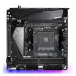 GIGABYTE B550I AORUS PRO AX Placa base para Procesadores AMD Ryzen 5000, VRM de 8 fases, hasta 5300 MHz DDR4, PCIe 4.0, Wi-Fi 6E, SKU B550I AORUS PRO AX