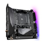 GIGABYTE B550I AORUS PRO AX Placa base para Procesadores AMD Ryzen 5000, VRM de 8 fases, hasta 5300 MHz DDR4, PCIe 4.0, Wi-Fi 6E, SKU B550I AORUS PRO AX