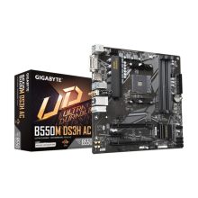 Gigabyte B550M DS3H AC placa base para procesadores AMD Ryzen 5000 con VRM de 5+3 fases, soporta hasta 4733 MHz DDR4, cuenta con 1xPCIe 4.0 y 1xPCIe 3.0 M.2, Wi-Fi 5, LAN 1GbE, USB 3.2 Gen 1. SKU B550M DS3H AC.
