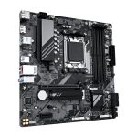 Imagen de la placa base GIGABYTE B650M D3HP compatible con AMD Ryzen serie 9000, VRM de 5+2+2 fases y hasta 7600 MHz DDR5, SKU B650M D3HP