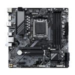 Imagen de la placa base GIGABYTE B650M D3HP compatible con AMD Ryzen serie 9000, VRM de 5+2+2 fases y hasta 7600 MHz DDR5, SKU B650M D3HP