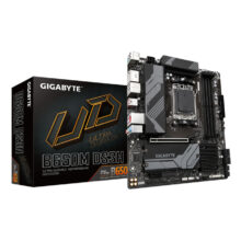 Placa base GIGABYTE B650M DS3H con soporte para AMD Ryzen serie 9000, VRM de 6+2+1 fases, hasta 8000 MHz DDR5 (OC), 2xPCIe 4.0 M.2, LAN 2.5 GbE y USB 3.2 Gen 2. SKU: B650M DS3H