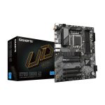 Imagen de la placa base GIGABYTE B760 DS3H AX compatible con Intel Core de 14ª generación, VRM digital de 8+2+1 fases, hasta 7600MHz DDR5, Wi-Fi 6E, SKU B760 DS3H AX