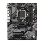 Imagen de la placa base GIGABYTE B760 DS3H AX compatible con Intel Core de 14ª generación, VRM digital de 8+2+1 fases, hasta 7600MHz DDR5, Wi-Fi 6E, SKU B760 DS3H AX