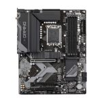 Placa base GIGABYTE B760 GAMING X AX compatible con procesadores Intel Core de 14ª generación, VRM digital de 8+1+1 fases, soporte DDR5 hasta 7600MHz OC, 3x PCIe 4.0 M.2, Wi-Fi 6E, 2.5GbE LAN, USB 3.2 Gen 2, SKU B760 GAMING X AX