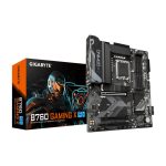 Placa base GIGABYTE B760 GAMING X compatible con procesadores Intel Core de 14ª generación, VRM digital de 8+1+1 fases, soporta hasta 7600MHz DDR5 (OC), 3x PCIe 4.0 M.2, 2.5GbE LAN, USB 3.2 Gen 2. SKU: B760 GAMING X