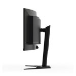 GIGABYTE Monitor de juegos curvo CO49DQ OLED con resolución 5120x1440, diseño 1800R, frecuencia de actualización de 144Hz, tiempo de respuesta de 0.03ms, tecnología KVM, FreeSync Premium Pro y puertos HDMI 2.1, modelo CO49DQ EK