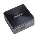 GIGABYTE barebone negro, modelo GB-BRI3H-10110, con procesador i3-10110U BGA 1528 a 2,1 GHz. SKU: GB-BRI3H-10110