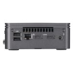 GIGABYTE barebone negro, modelo GB-BRI3H-10110, con procesador i3-10110U BGA 1528 a 2,1 GHz. SKU: GB-BRI3H-10110