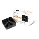 GIGABYTE GB-BRI7-10710 estación de trabajo barebone negra, procesador i7-10710U BGA 1528, velocidad de 1,1 GHz. SKU: GB-BRI7-10710