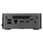 Imagen de la PC barebone UCFF GIGABYTE GB-BRR7H-4700 con procesador AMD Ryzen 7 4700U a 2 GHz, SKU GB-BRR7H-4700, en color negro.