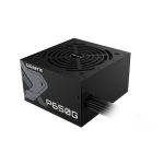 Fuente de alimentación GIGABYTE GP-P650G de 650 W con conector 20+4 pin ATX, color negro, SKU GP-P650G