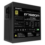 GIGABYTE P750GM unidad de fuente de alimentación 750 W 20+4 pin ATX ATX en color negro, SKU GP-P750GM. Ideal para PCs de alto rendimiento.