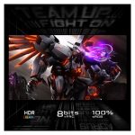 Monitor de juego GIGABYTE GS32Q de 31.5 pulgadas, resolución 2560 x 1440, 165Hz, tiempo de respuesta 1ms, brillo 300 cd/m², FreeSync Premium, HDR Ready, HDMI 2.0, Displayport 1.4, GS32Q