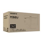Monitor GIGABYTE M32U de 31.5 pulgadas con resolución 3840 x 2160 píxeles y tecnología LED, SKU M32UAE