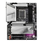 Imagen de la placa base GIGABYTE Z790 AORUS ELITE AX-W, compatible con procesadores Intel Core 14th CPUs, 16+1+2 Phases Digital VRM, up to 7600MHz DDR5 (OC), 4xPCIe 4.0 M.2, Wi-Fi 6E, 2.5GbE LAN, USB 3.2 Gen 2x2, SKU Z790 AORUS ELITE AX-W