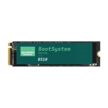 Disco duro Goodram BS10 con 960 GB, interfaz M.2 PCI Express 4.0, tecnología NVMe y 3D TLC. SKU GEBS10M800-960NS10B.